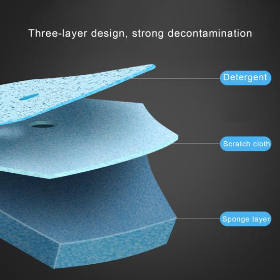 1 шт. Набор туалетных щеток Одноразовая Безударная Пластиковая Бытовая Чистящая Щетка