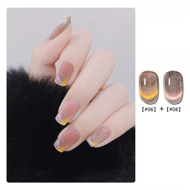 8 мл 9D Cat Магнитный гель-лак для ногтей Soak Off Gel Nail Art УФ-гель-лак