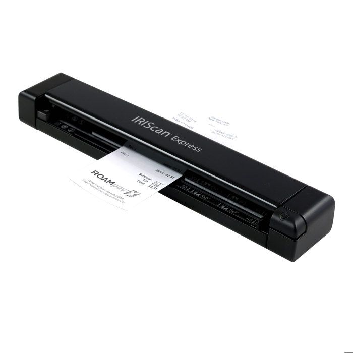 Scanner portable IRIS IRISCan Express 4 - USB - 8PPM Simplex - Format carte de visite - Résolution 300 ppp