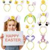 Cartoon Easter Hairband Cute Holiday Decorative Hair Accessories Easter Headband  Easter Party