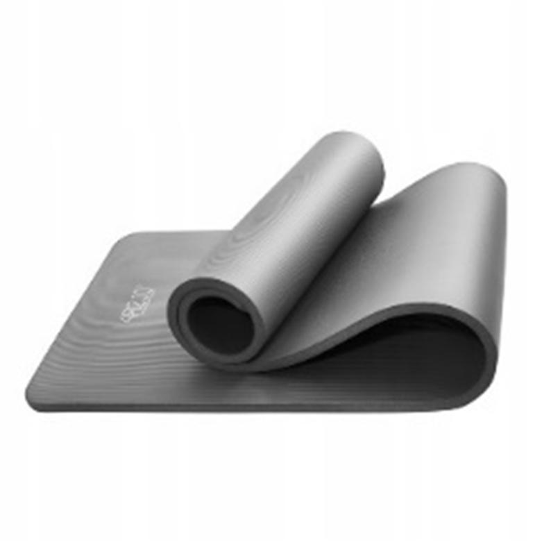 Exercise Mat 10 Mm Foam 180x60 Cm Gray
