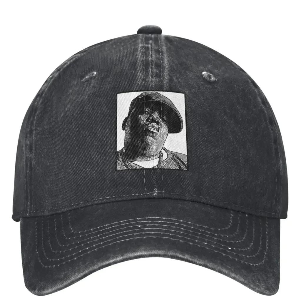Мерч Biggie Smalls Унисекс Женские Бейсболки The Notorious B.I.G. Кепки Кепка Винтажная Гольф Регулируемая Тракеры Кепка-snapback