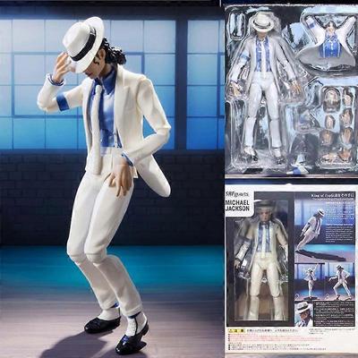 Майкл Джексон Smooth Criminal Фигурка Модель Игрушки Майкл Джексон MJ Триллер Подвижные Суставы Рождественский Подарок