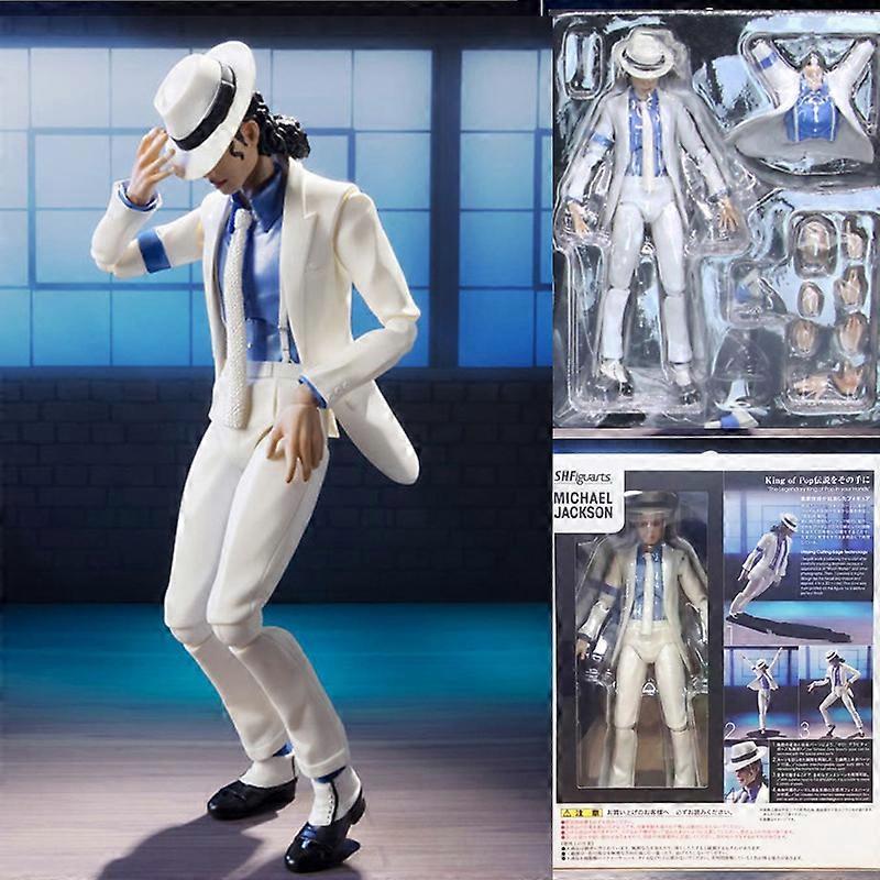 Майкл Джексон Smooth Criminal Фигурка Модель Игрушки Майкл Джексон MJ Триллер Подвижные Суставы Рождественский Подарок