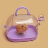 Pet Carriers Box for Hamster Carry Cage Small Animals Travel Box with Water Bottle GuineaPigs Pet Transport Carry Case