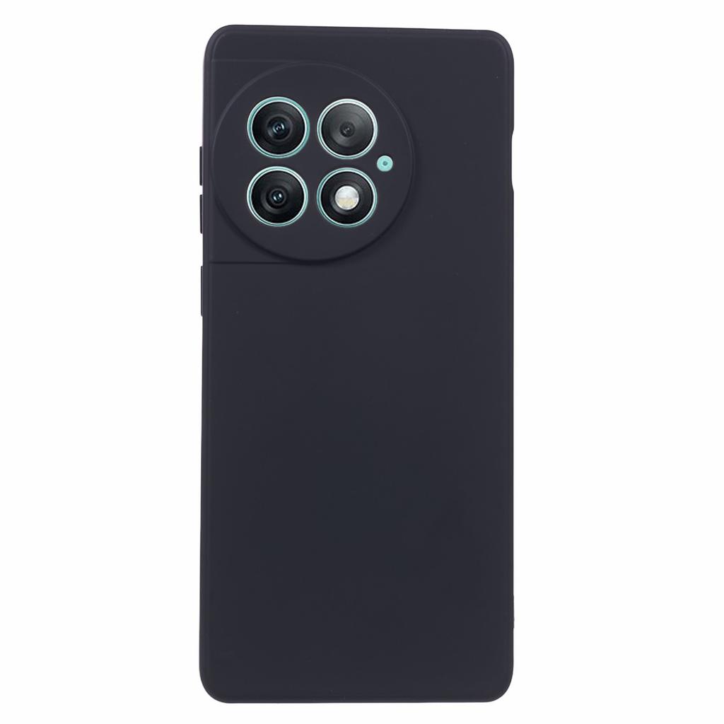 For OnePlus Ace 2 Pro 5G Rubberized TPU Back Case Fiber Lining Anti-scratch Phone Cover