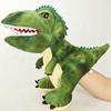 Dinosaur Hand Puppet Plush Toys Kindergarten Performance Hand Control Triceratops Open Mouth Tyrannosaurus Hand Puppets Toy