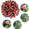 100Pcs Garden Drip Irrigation Sprinklers Micro Water Emitter Dripper Drip Head