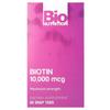 Bio Nutrition, Биотин, Максимальная сила, 10 000 мкг, 60 быстрорастворимых таблеток