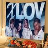 Популярная K-pop группа X-XLov Подвесной богемный гобелен Подвесной таро Хиппи Настенные ковры Комната в общежитии Японский гобелен