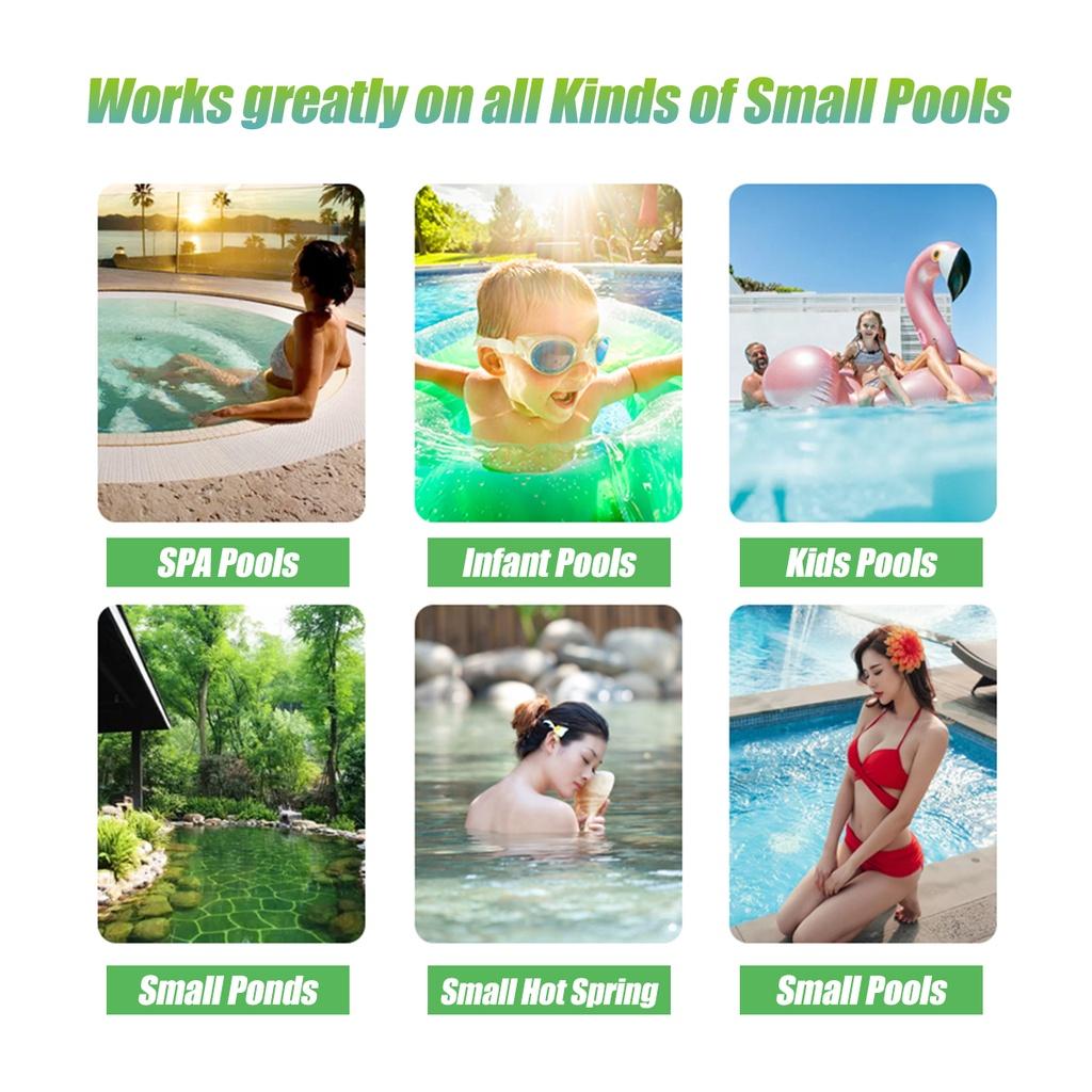 Перезаряжаемый пылесос для бассейна, портативный беспроводной пылесос для надземной уборки