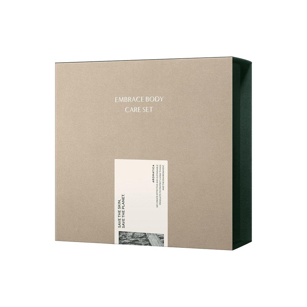 AROMATICA Embrace Noroli & Patchouli Body Wash/Lotion 300mL (Special Gift: Linen Shower Towel)