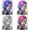 DIY алмазная живопись красивая девушка 5D полная квадратная круглая вышивка стразами женская Алмазная мозаика вышивка крестом домашний декор