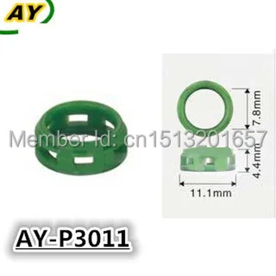 100pieces auto part plastic gasket ,washer for fuel injector 0280150558 replacemet (AY-P3009)