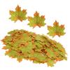 100Pcs Bag Artificial Maple Leaves for Thanksgiving Autumn Leaf Wedding Party Table Decor