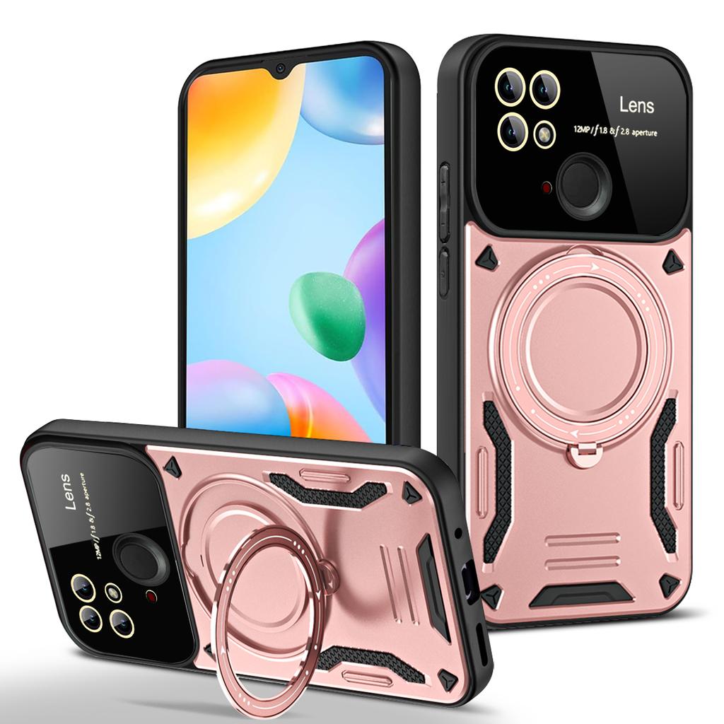 Для Xiaomi Redmi 10C Чехол Кольцо Стенд Броня Ударопрочный Чехол Для Redmi 10C 10 C Magsafe Беспроводное Зарядное Устройство Магнитный Чехол Для Redmi10C