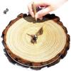 Woodworking Circle Gauge Clear Acrylic Lathe Work Centering Tool Compass Center Finder