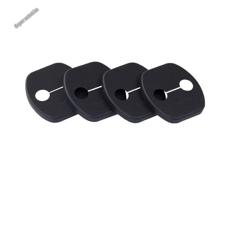 Car Door Lock Cap Protective Cover Trim Accessories Interior For Changan UNI-K UNIK & UNI-V & UNI-T & CS75 CS55 CS95 - 2024