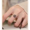 New Imitation Jade Rings Retro Rings Fashion Sweet Finger Ring for Women Simple Party Jewelry Festival Gift Adjustable Open Ring