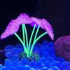 Aquarium Accessories Anemone Weed Fish  Accessories Plastic Decorate Decoration Simulate Artificial Glowing Plants Aquatic