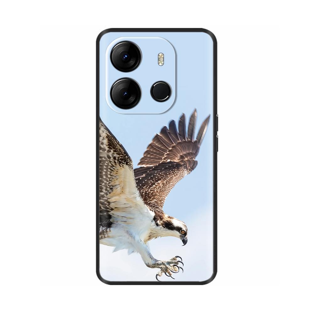 Для чехла Spark Go 2023 Мягкий черный силиконовый бампер-крышка Для Tecno Spark Go 2023 BF7n Чехол Capa Защитный чехол для мобильного телефона Etui