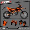 SPACE Индивидуальные наклейки для мотоцикла KTM 2013 2014 2015 2016 2017 2018 690 ENDURO Наборы наклеек 001