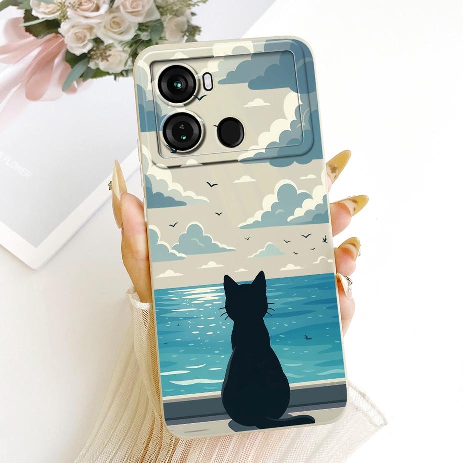 Чехол для Itel P40 Plus P683L Милый Мультяшный Кролик Мягкий Силиконовый Чехол для Телефона Для Itel P40 P 40 ItelP40 P40+ Задняя Крышка Fundas