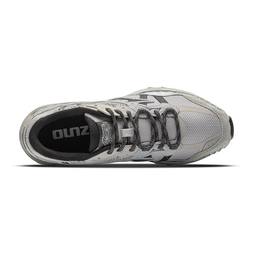 Mizuno Racer Adv Спортивные на открытом воздухе Прочные Нескользящая Толстая Подошва Удобные Низкие Кроссовки для Бега Унисекс Кроссовки Светло-серый D1GH241222