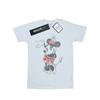 Disney Womens/Ladies Minnie Mouse Waving Cotton Boyfriend T-Shirt