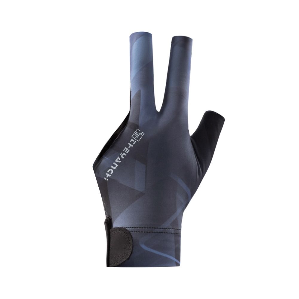 1 шт. Эластичная ткань Перчатка на три пальца Нескользящие наклейки Аксессуар для снукера Бильярд