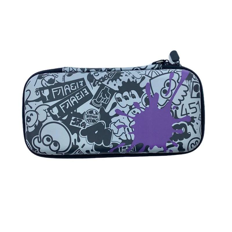 Чехол для переноски, совместимый с моделью Nintendo Switch OLED, легкий водонепроницаемый защитный чехол для хранения, аксессуары с 10 игровыми картриджами