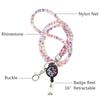 Girl Women Multi Color For Keys Id Card Phone Strap Keyring Retractable Lanyard Lanyard