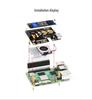 HAT+ Плата Raspberry Pi 5-го поколения M.2 PCIe к Gigabit Ethernet, Скорость 5 Гбит/с, Загрузка с SSD без драйверов