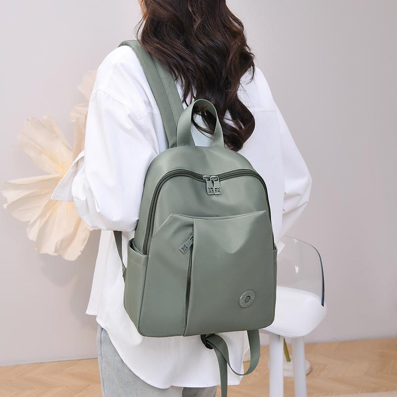 Модный Женский Водонепроницаемый Нейлоновый Рюкзак Daypack Женская Сумка Через Плечо Легкий Дорожный Рюкзак Множество Карманов Школьная Сумка