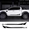 Для Nissan NAVARA NP300 D40 D23 D22 2 шт. Боковые полосы-наклейки на двери автомобиля Пикап 4x4 Графические виниловые наклейки Декоративные аксессуары