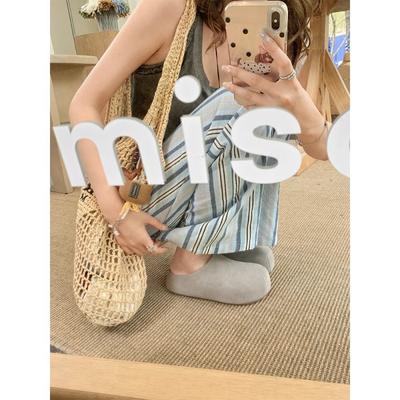 Синдзюку Холидей~ 5 см Толстая подошва Ленивые тапочки Баотоу Женские Полуноски