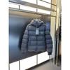 New down jacket Ouyang Nana Dai men's and women's capsules black label jacket bread jacket hooded