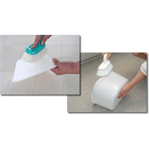 Щетка для ванны Начихама, Слоновая кость, Длина ручки: приблизительно. 16см, Часть с кистью: приблизительно. 5.5 x 14 x 6см