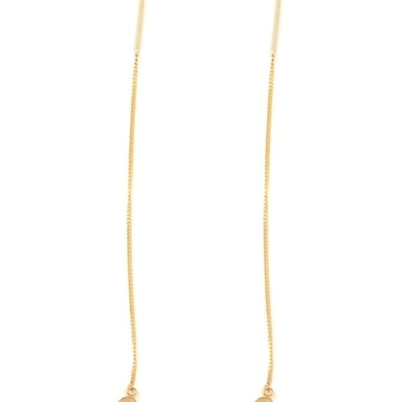 Felt&Son Long Line Earring (14k Gold)