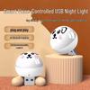Hot-Selling Cute Dog Voice-Control Cartoon Night Light