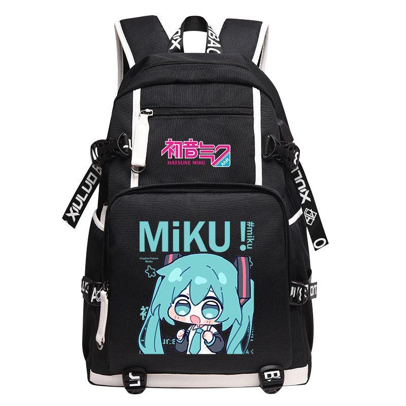 Backpack Cartoon Anime Pupil Schoolbag Student Large Capacity Backpack Easy To Match for Leisure New Semester Gift
