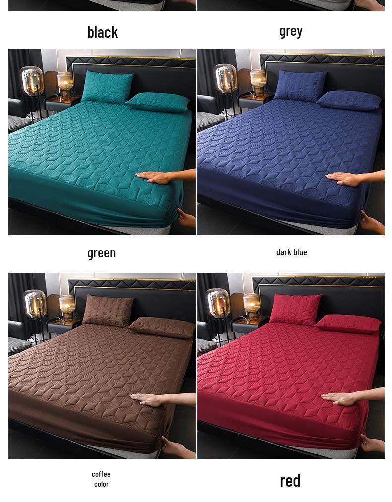 Стеганый водонепроницаемый натяжной простыня-защита для матраса