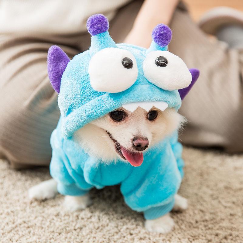 Одежда для домашних животных, одежда для щенков, Тедди/померанский шпиц, маленькая собака, осенне-зимняя осенняя одежда, одежда для четвероногих домашних животных