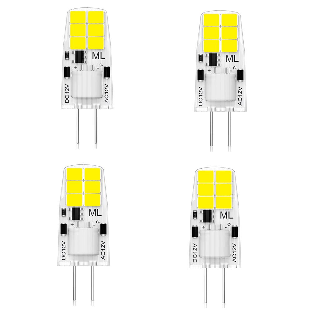 4/8 шт. G4LED вставная лампа супер яркий источник света светодиодная энергосберегающая маленькая лампочка подходит для подвесного светильника хрустальная лампа
