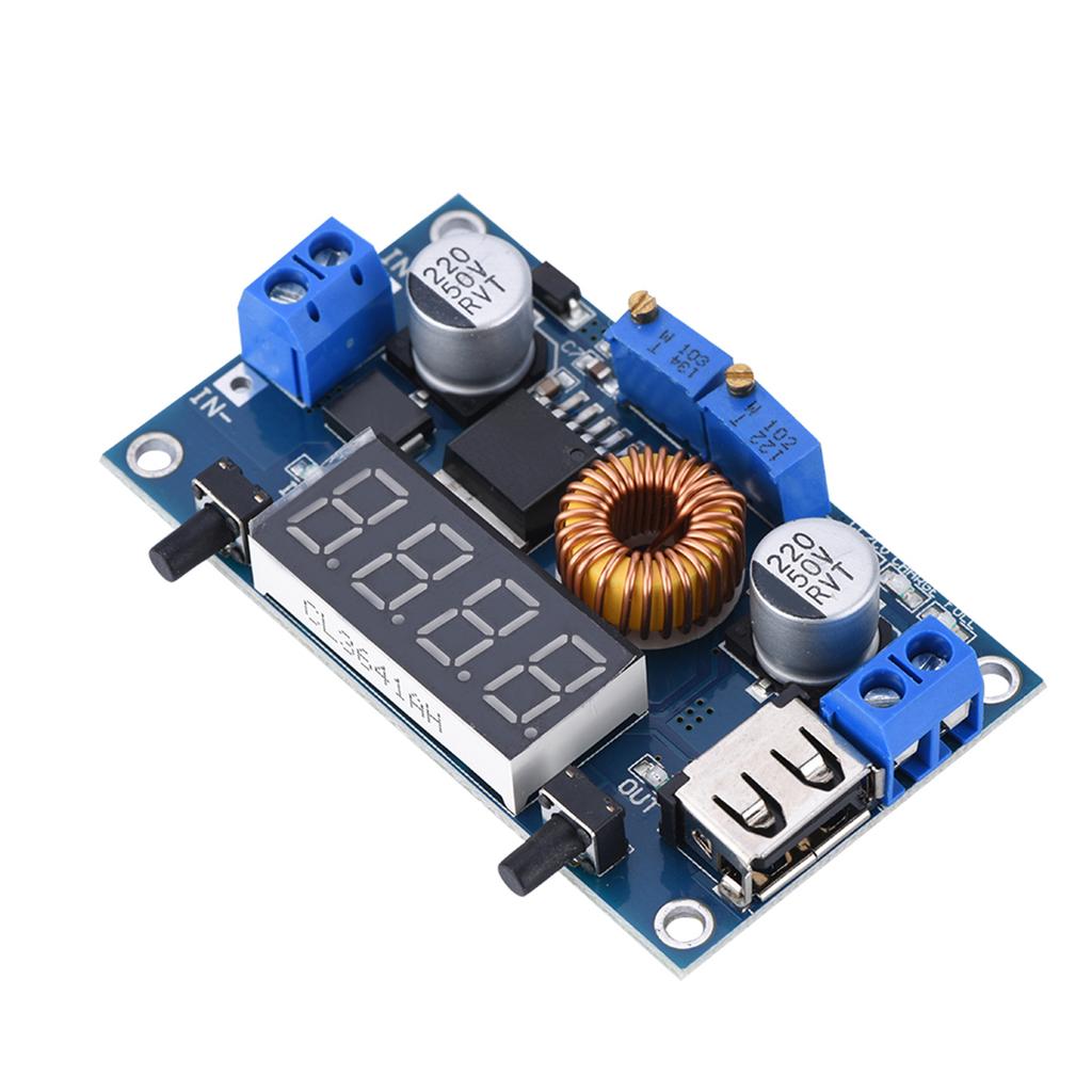 5A Constant Voltage Current Reduction Module with Power Display LED Display Converter