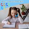 30 шт. телефонов шепота, телефон для чтения с аудиальной обратной связью, цветной, сам звук, речевой инструмент, помощь, игрушка, помощь при дислексии для класса, детей, учителя, беглость