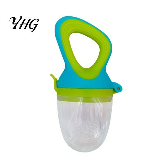 Baby Shower Gift Silicone Fruit Feeder Pacifier, Self Feeding And Teething Easy Grip Teether Relief Toy, to Hold Seamless Odorless Toddler Nibbler