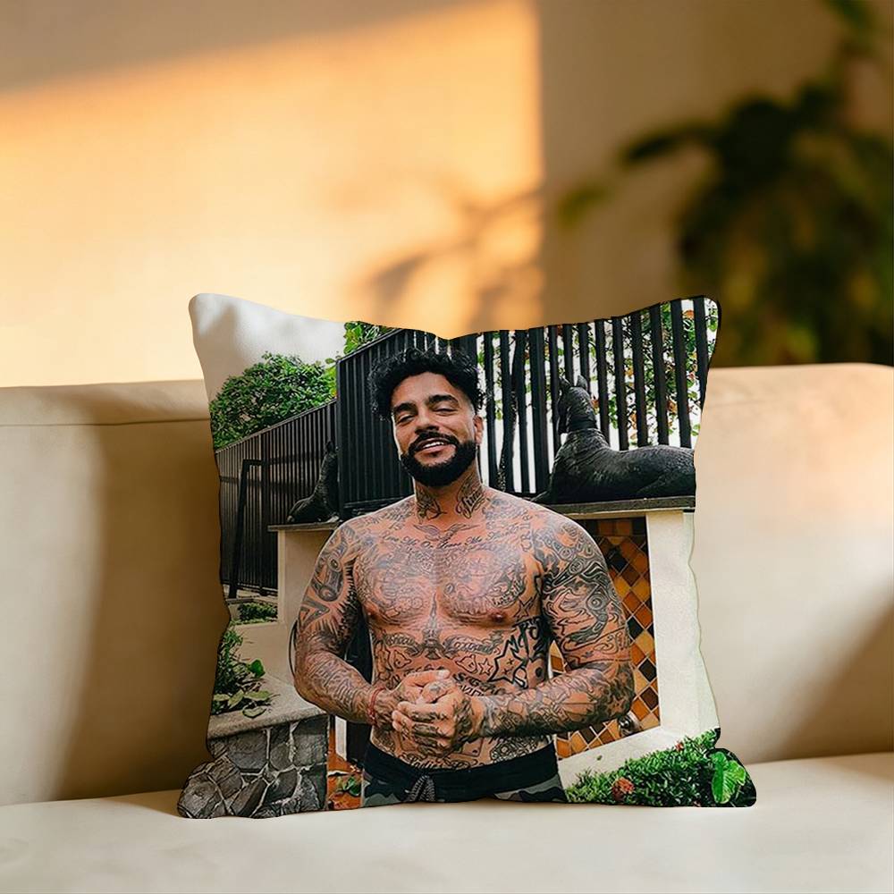 Pop Rapper TTimati Pillow Case Square DoubleSided Sofa Cushion Cover Bedroom Bedside Pillow