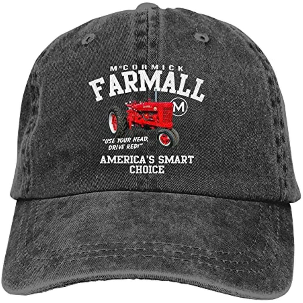 Бейсболка унисекс Farmall, кепка для папы, хлопковая регулируемая кепка дальнобойщика для мужчин и женщин, кепка дальнобойщика, мужская кепка унисекс, повседневная