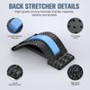 Back Stretcher Massage Tool Stretching Fitness Lumbar Support Relaxation Spine Back Pain Relief